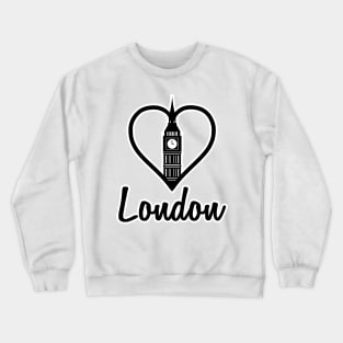 London Heart Crewneck Sweatshirt